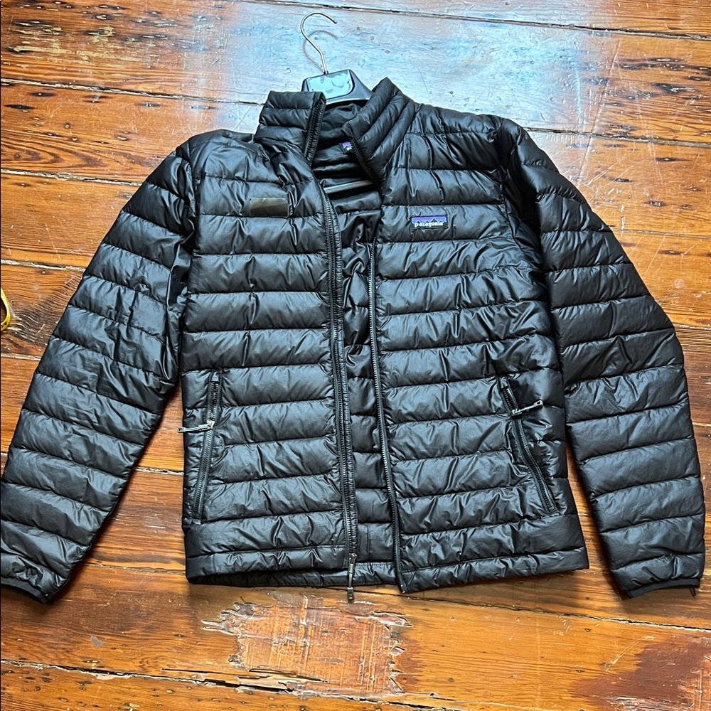 Patagonia Quilted Black Jacket